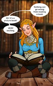 Zelda in the library (OlenaMinko aka minko_draws) [The Legend of Zelda] : r rule34