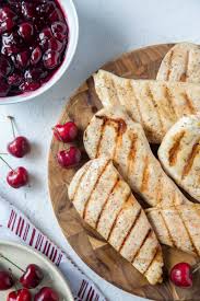 Grilled Honey Chicken With Cherry Sauce Recipe Girl