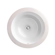 undermount bathroom sink pop round