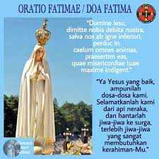 Doa Fatima Rosario Blog Pendidikan