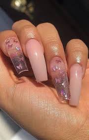 In case that wasn't obvious. Top 40 Coffin Nails Ideas For This Summer 2019 Page 9 Of 40 Belikeanactress Com Diy Nails Fake Nails Pretty Acrylic Nails