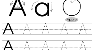 This is a great activity. Letter Tracing Worksheets Letters A J