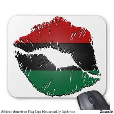 Nubian Queen African Queen Black Pride Tattoos African American Flag Lips Mousepad Zazzle Com African American Flag African American Tattoos African Tattoo