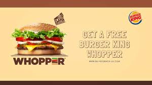 There's a limit of one free whopper sandwich per user and you must apply the coupon before placing your order to unlock the deal. Bk Feedback Uk Guide Get Free Whopper From Burger King