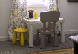Kids Table Set Makeover Up To Date Interiors Kids Table Set Ikea Kids Chairs Kid Table