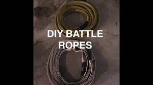 Battle ropes for under $10! Diy Battle Ropes Youtube