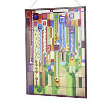 Frank Lloyd Wright Saguaro Stained