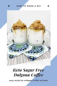 How To Make Keto Sugar Free Dalgona Coffee Recipe In 2020 Coffee Recipes Keto Coffee Recipe Sweet Treats Desserts