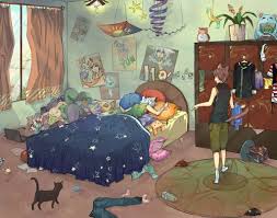 Cat Boys Room By Unodu On Deviantart Illustration Art Kids Bedroom Art Toddler Boy Room Decor