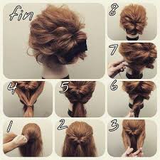 These easy updos are perfect for lazy days, weddings, and everything in between 35 super easy updo hairstyles. Messy Look Bun Which Might Hold My Thick Layered Hair In Short Hair Updo Hair Styles Hair Bun Tutorial