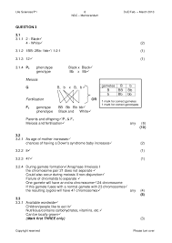 Life Sciences P1 Feb March 2010 Eng Memo