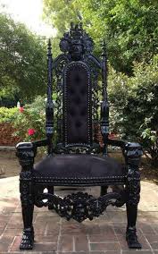 pin by danielle cockerell on home ideas pinterest king chair gothic furniture king throne chair