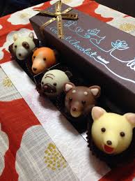 pin by miya on mouthwater treats chocolate dog chocolate shapes cute food