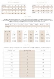 sizing guide my parisiennes french online store