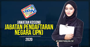 Jabatan pendaftaran negara how you will train those affected by the new system to implement it? Jawatan Kosong Jabatan Pendaftaran Negara Jpn 2020 Gaji Rm2081 00 Rm9547 00 Ada Kenaikan Gaji Tahunan