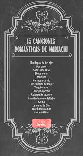 Será todavía más divertido si incluís canciones españolas algo antiguas, de esas que nos sabemos todos, desde nino bravo hasta el koala pasando por david bisbal o las ketchup. 15 Canciones Romanticas De Mariachi El Blog De Una Novia