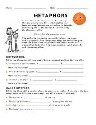 Speech therapy word cloud concept. Figurative Language Printable Worksheets Education Com