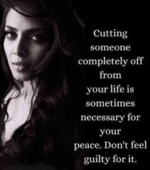 Either fix the issue or walk away from it... Don't let it control your  life....