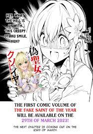 Read Fake Saint Of The Year Chapter 7.5: Announcement Illustration. on  Mangakakalot