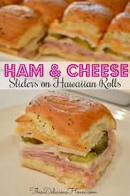 Ham And Cheese Sliders King S Hawaiian Rolls This Delicious House Recipe Slider Recipes Sliders Recipes Hawaiian Rolls Hawaiian Rolls