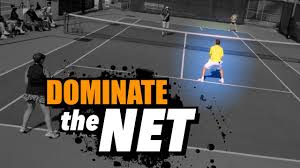 On today's video we will show you how to improve your doubles strategy by adding different formations and signals to communicate with your partner. How To Dominate The Net In Doubles Tennis Lesson Youtube