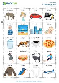 On this page, you can find pdf worksheets for lessons about comparative adjectives in english. Comparatives Esl Games Activities Worksheets