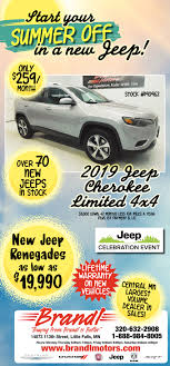 At northern motors, inc., our entire team works together to provide our drivers from roseau, thief river falls, and hallock areas with the ultimate buick and chevrolet shopping experience. Start Your Summer Off In A New Jeep Brandl Motors Inc Little Falls Mn