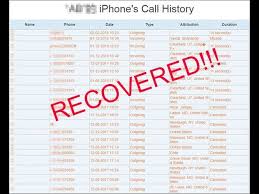 You can check your call history on an iphone directly in the recents tab of the phone app. How To Recover Call History On Iphone Easy 100 Works Youtube
