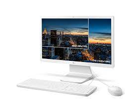 El equipo all in one de lg combina la potencia de un equipo de escritorio con la belleza y versatilidada que necesitas. Computador All In One Lg 22v280 L By31p1 Intel Quad Core 4gb 500gb 21 5 Full Hd Windows 10 All In One Magazine Luiza