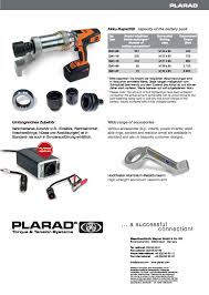 Plarad Torque Chart 2019