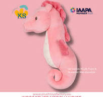 Custom Seahorse Plush Toy – Sea Animal Mascot - Plush Toys ...