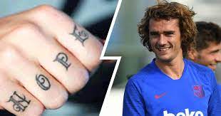 Antoine griezmann is killing it in 2021. Jesus Christ Eye Initials All 8 Antoine Griezmann Tattoos Explained