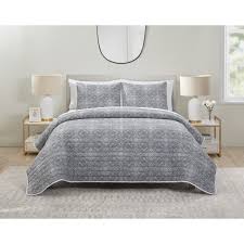 Shop for duvets & duvet sets in bedding. Tahari Home Lolan Grey Medallion Quilt Set