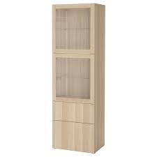 Besta Vitrine Eicheneff Wlas Lappviken Weiss Las Eichenachb Klargl 60x42x193 Cm Mehr Erfahren Ikea Osterreich Estanterias De Cristal Puerta De Cristal Puerta De Vidrio