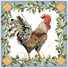 Are you looking for a variety of absolutely free patterns and no strings attached? Rooster Cross Stitch Pattern