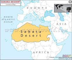 Sahara, largest desert in the world. Sahara Desert In Africa Is The Hottest Desert In The World Find The Information About Its Location Map Wildlife Weat Sahara Desert Desert Travel Desert Map