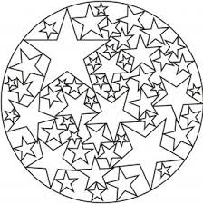 Star coloring pages for adults. Star Mandalas 100 Mandalas Zen Anti Stress