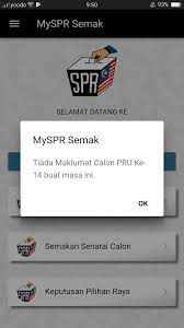 Namun anda selaku warganegara malaysia, sudahkan anda menyemak samaada anda layak untuk mengundi atau tidak bagi pilihanraya kali ini? Check Your Voting Station And Saluran On The Myspr App For Ge14