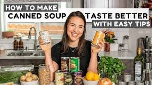 And trust me, what you make will taste 10,000 times better than the restaurant or instant one. 5 Ways To Make Canned Soup Suck Less Youtube