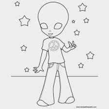 While a toddler or preschooler might scribble all over a coloring sheet, with no respect for the boundaries (lines on the coloring page), as the child gets older, they will begin to respect those lines. 28 Collection Of Hippie Alien Coloring Pages Fun Hippie Coloring Pages Cliparts Cartoons Jing Fm
