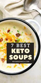 7 Best Keto Soup Recipes To Warm You Up Keto Diet Rule Keto Diet Recipes Low Carb Soup Recipes Soup Recipes