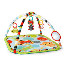 The Roaming Safari Activity Gym From Bright Starts Is Full Of Color And Patterns That Baby Will Love To Play With Baby Activity Gym Activity Gym Baby Play Gym