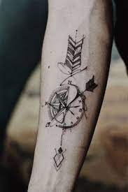 Tatouage Compas 30 Idees En Photos Pour Un Tatouage Boussole Au Top