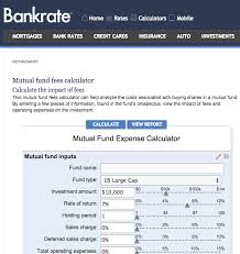 25 online tools for mutual fund investors