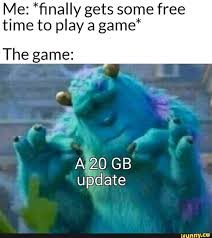 Me Finally Gets Some Free Time To Play A Game The Game Aro Gb Update