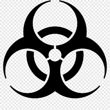 The use of hazard symbols is often regulated by law and directed by standards. Biological Hazard Symbol Hazardous Substance Laboratory Monochrome Symmetry Png Pngwing