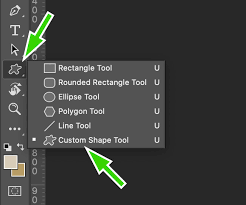 Usually, the photoshop custom shape tool is hidden behind the rectangle tool in the toolbar on the left. Install Photoshop Shapes Into Photoshop It S Easy Shapes4free