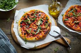Vegetable Vegan Pizza Recipe Tesco Real Food Recipe Vegan Food Truck Vegan Recipes Easy Vegan Pizza