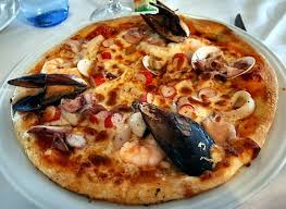 Pizza Fruits De Mer Picture Of Miguel Y Maria Restaurante Playa Marbella Tripadvisor