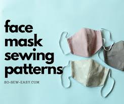 Baby burp cloth sewing pattern. Face Mask Sewing Patterns Roundup So Sew Easy